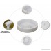 New Arrival White Silicone Mousse Bakeware Circular Hollow Shaped 3D Cake Mold DIY Baking Decoration Tools - B06XT39F62